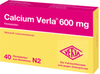 CALCIUM VERLA 600 mg Filmtabletten