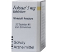 FOLSAN 5 mg Tabletten