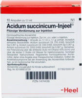 ACIDUM SUCCINICUM INJEEL Ampullen