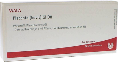 PLACENTA BOVIS GL D 8 Ampullen