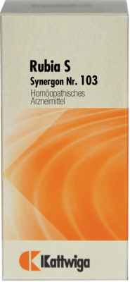 SYNERGON KOMPLEX 103 Rubia S Tabletten