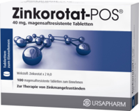 ZINKOROTAT POS magensaftresistente Tabletten