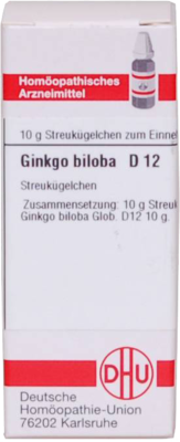 GINKGO BILOBA D 12 Globuli