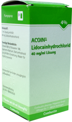 ACOIN-Lidocainhydrochlorid 40 mg/ml Lösung