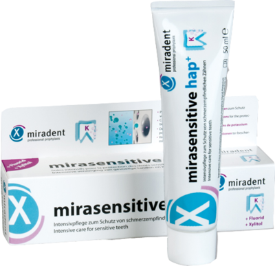 MIRADENT Zahncreme mirasensitive hap+