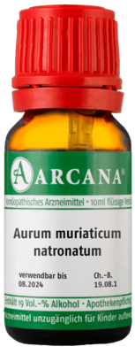 AURUM MURIATICUM NATRONATUM LM 18 Dilution