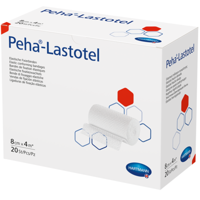 PEHA-LASTOTEL Fixierbinde 8 cmx4 m