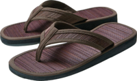 ZIMT FLIPFLOP Gr.45/46 uni braun