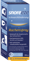 SNOREEZE Schnarchlinderung Rachenspray