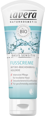 LAVERA basis sensitiv Fußcreme dt