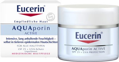 EUCERIN AQUAporin Active Creme LSF 25