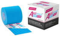 AKTIMED Tape Plus elast.m.Zusatzn.5cmx5m lightblue