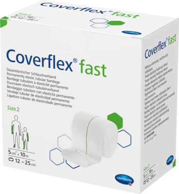 COVERFLEX fast Schlauchverb.Gr.2 5 cmx10 m weiß