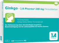 GINKGO-1A Pharma 240 mg Filmtabletten