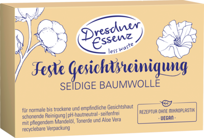 DE Feste Gesichtsreinigung seidige Baumwolle