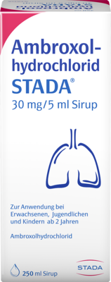 AMBROXOLHYDROCHLORID STADA 30 mg/5 ml Sirup