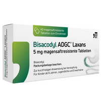 BISACODYL ADGC Laxans 5 mg magensaftres.Tabletten